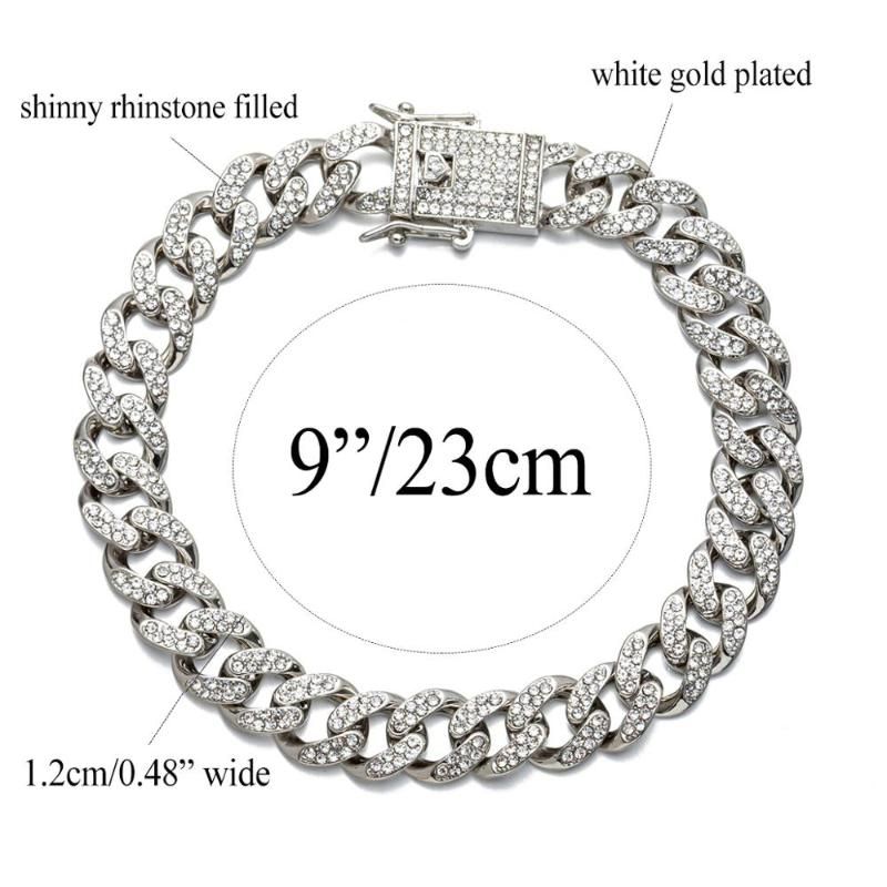 white gold-9 inch