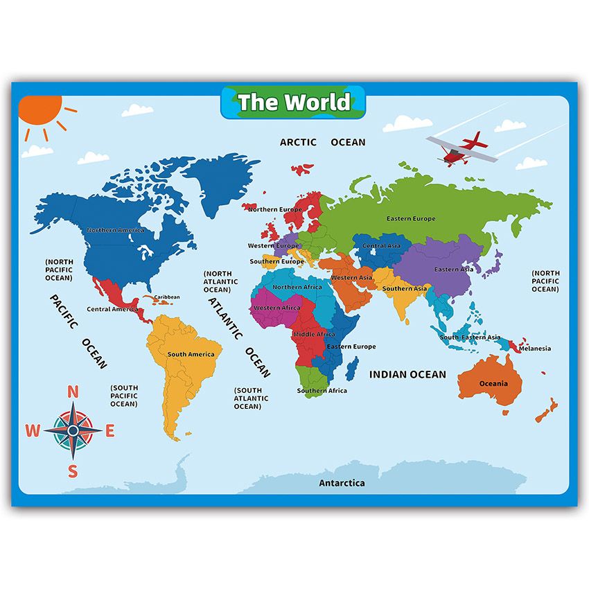 Link product: 2# world map