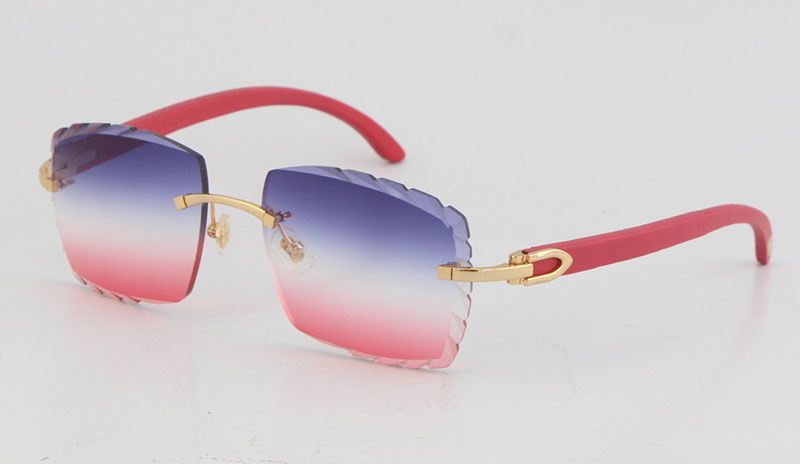 Gold Blue Red Lens