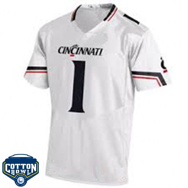 Man White with Cotton Bowl Patch