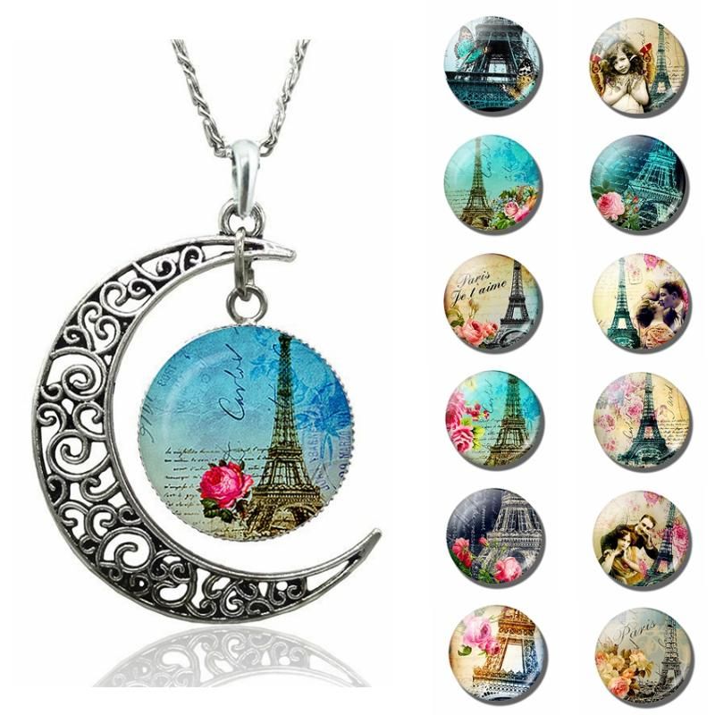 Personality Glass Necklace Pendant Jewelry Gift Glass Dome Necklaces & Pendants Children Jewelry 