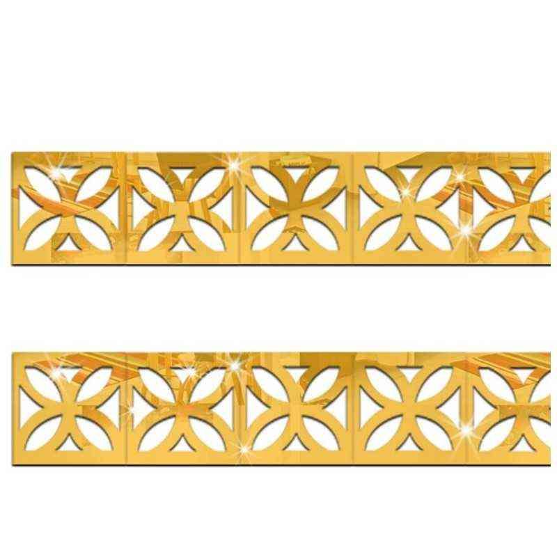 c gold taille line-5 stücke 20x20cm