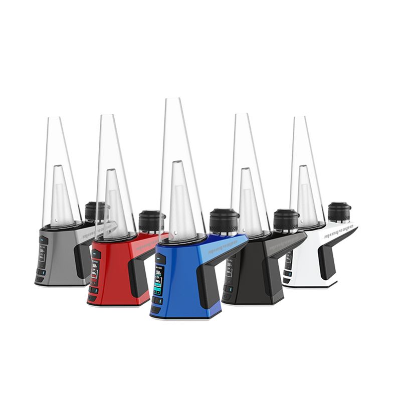 흡연 파이프 Mingvape Luxo Enail Kit 왁스 농축수 산산염 Budder Dab Rig Vape Mod 4 열 설정 온도 제어 Dabcool W2