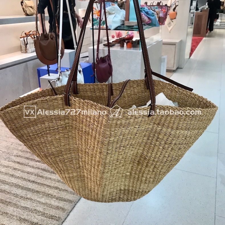 loewe sac paille