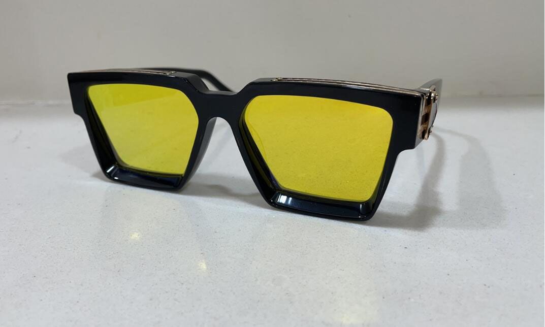 black gold mirror lens