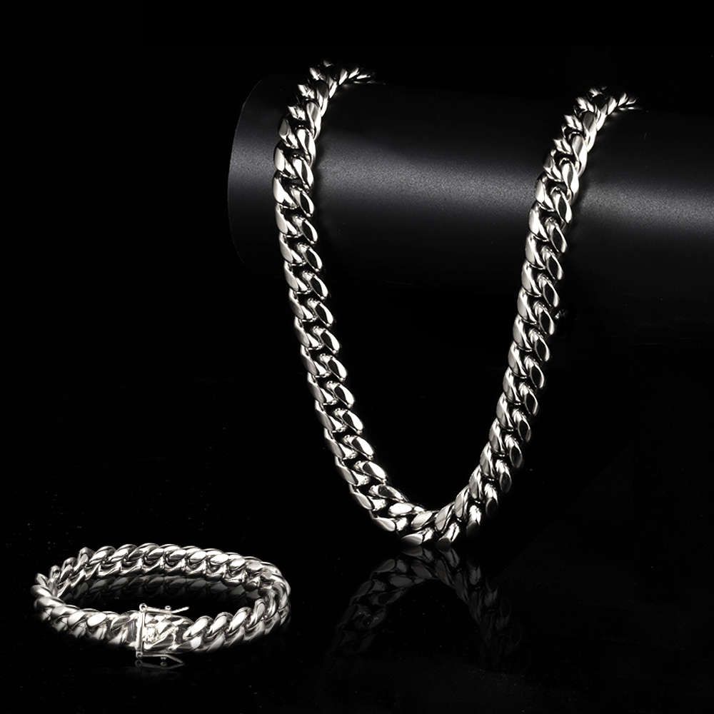 MJCN0053-White Gold-22Inches