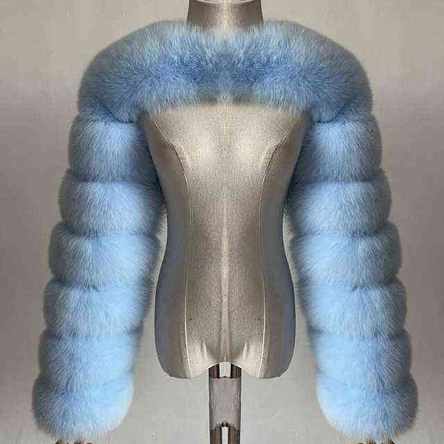 Manteau bleu clair