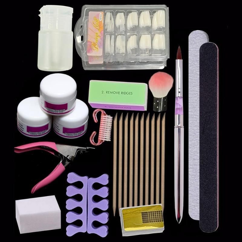 1Set Nail Art Set Eco-Friendly Sturdy Plastic Professional Makeure Pen для наборов подарков