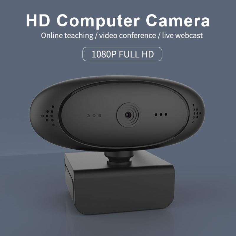 Webcams 1080P HD Computer Camera Usb Webcam 2 MegaPixel AutoFocus 360° Rotation Pc With Microphone Web Cam For