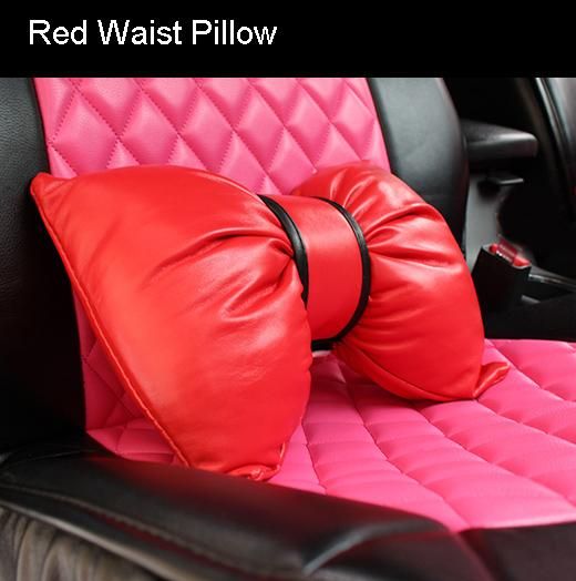 Red waist pillow