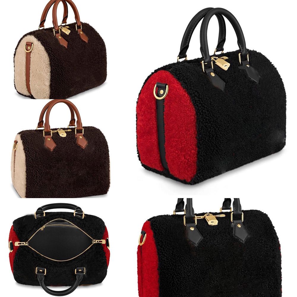 Marca di alta qualità 2019 nuove donne di lusso borsa a tracolla borsa a tracolla borsa totata veloce 30 borse M55422 Speedy 25 Borse da teddy designer