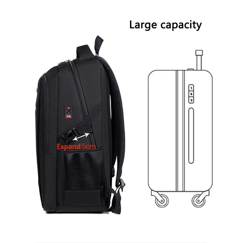 Compra Mochila Capacidad De Gran Capacidad Para Hombre Laptop 15.6 Oxford  Black USB Cargando Bolso Escolar Masculino Para Niños Adolescente Barato |  Entrega Rápida Y Calidad | Es.Dhgate