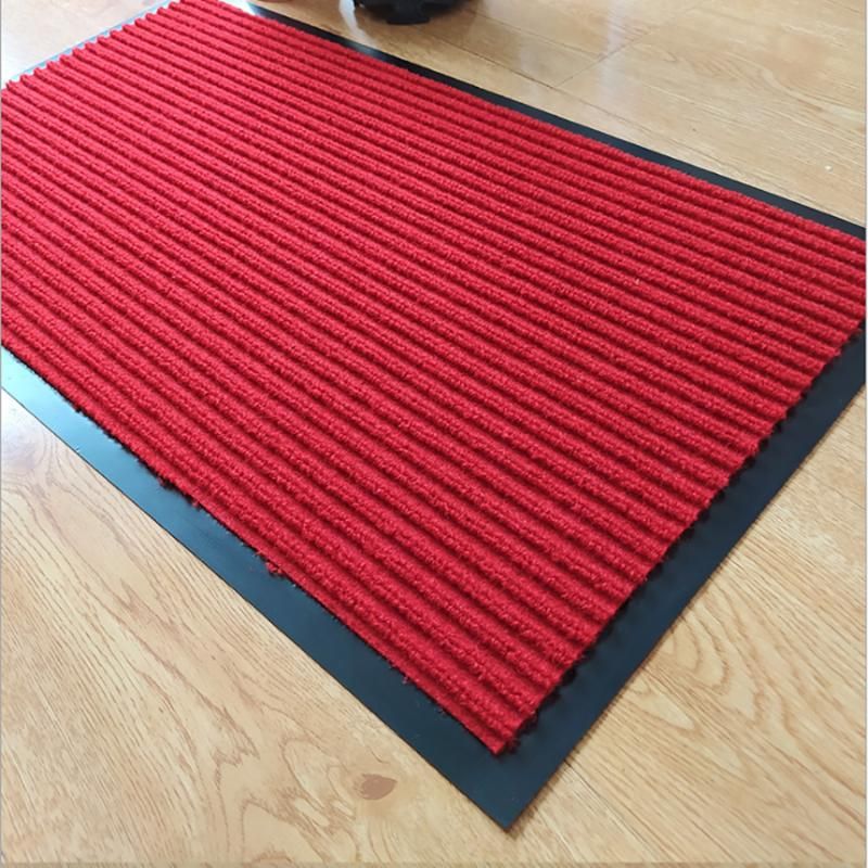 StripeMax Indoor/Outdoor Welcome Mat Waterproof, Low Profile, Anti