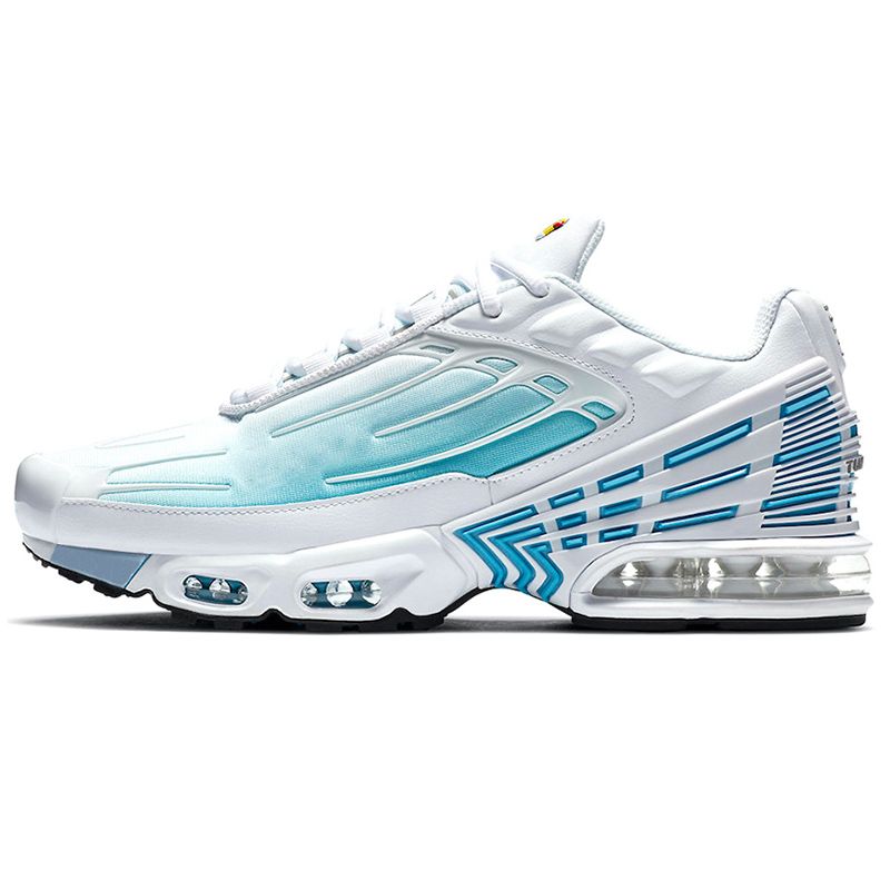 Acquistare Nike Air Max Plus Tn 3 Tuned Tn Plus 3 Nike Tn 3 TN PLUS 3  Uomini Da Donna Scarpe Da Corsa Sintonizzate Maglia Triple Bianche Scarpe  Da Ginnastica Formatori Pelle