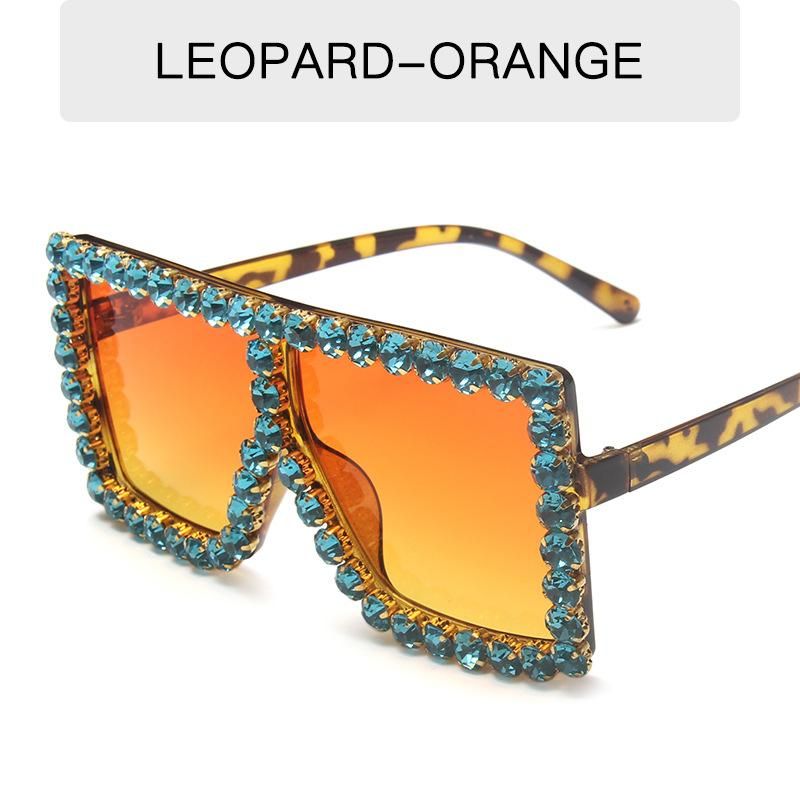 Orange léopard