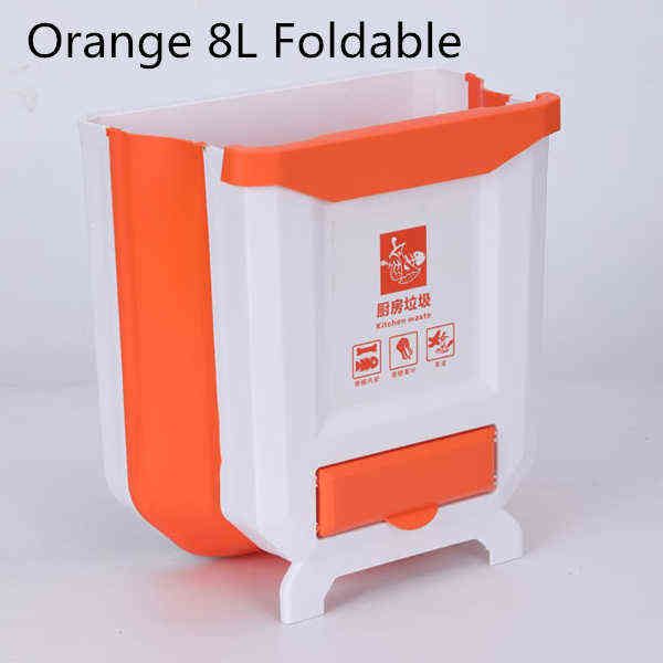 Orange 8L pliable