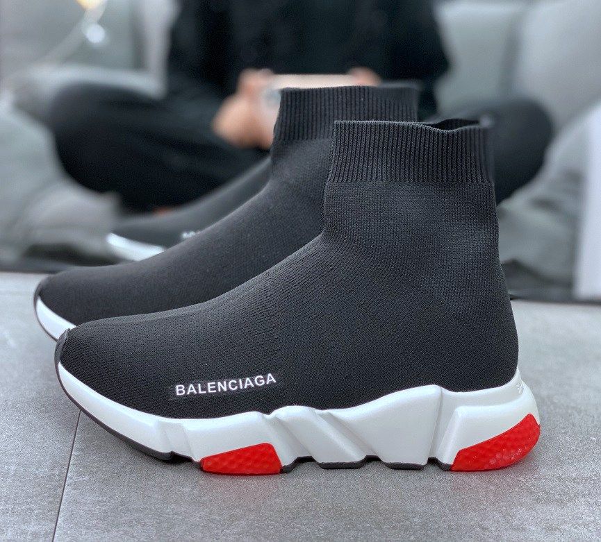 Korting 2021 Balenciaga Designer Mannen Vrouwen Luchtkussen Schoen Snelheid  Trainer Sok Laarzen Elastische Gebreide Subbacties Sokken Boot Casual  Schoenen Runners Runner Sneakers 36 45 V8WB # Uit China |Dhgate