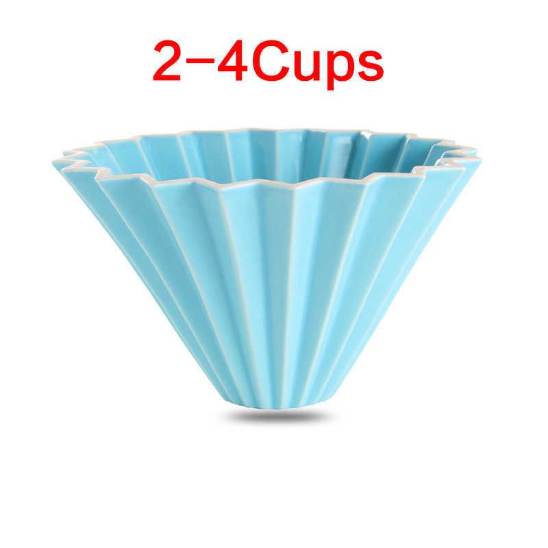 2-4 tasses bleu clair