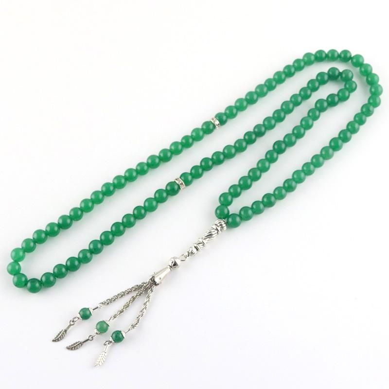 green 12 mm 33 beads