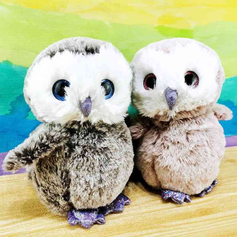 Cartoon cute American big eyed owl plush toy comfort Claw Machine doll Cartoon cute American big eyed owl plush toy comfort Claw Machine doll