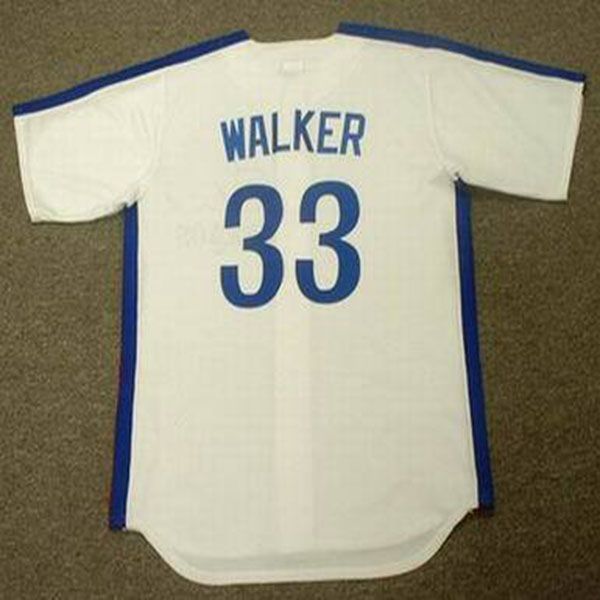 33 Larry Walker 1991 White