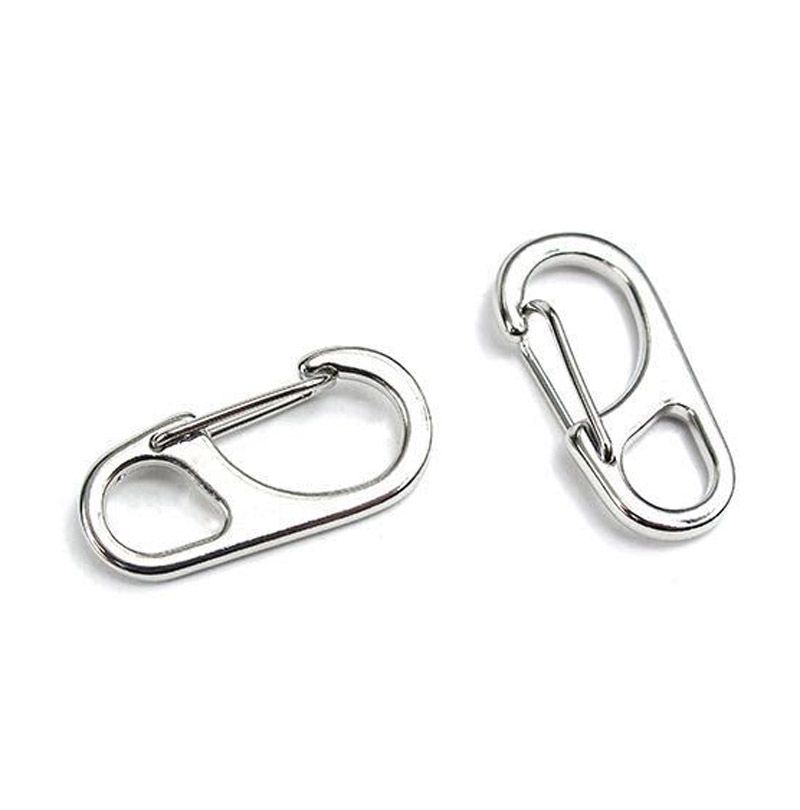 Llavero Tipo Clip Mini Mosqueton Con 7 Argollas Para Llaves Llavero Tipo Clip Mini Mosqueton Con 7 Argollas Para Llaves