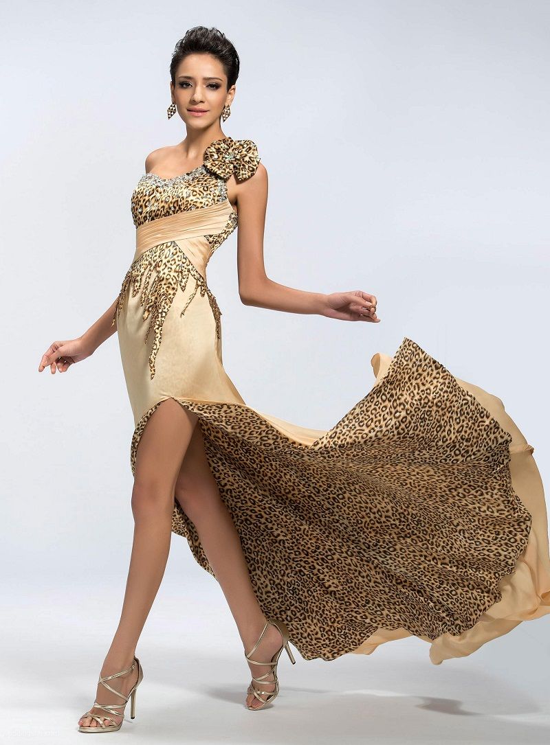 cheetah print prom