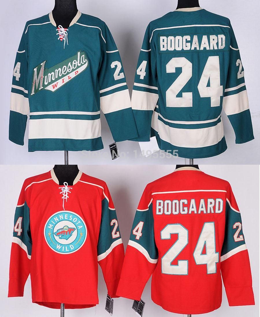 Derek Boogaard Ice Hockey Jerseys 