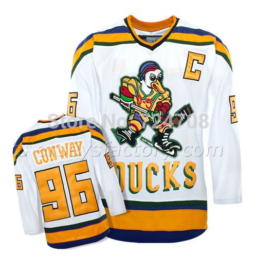 anaheim ducks jersey white
