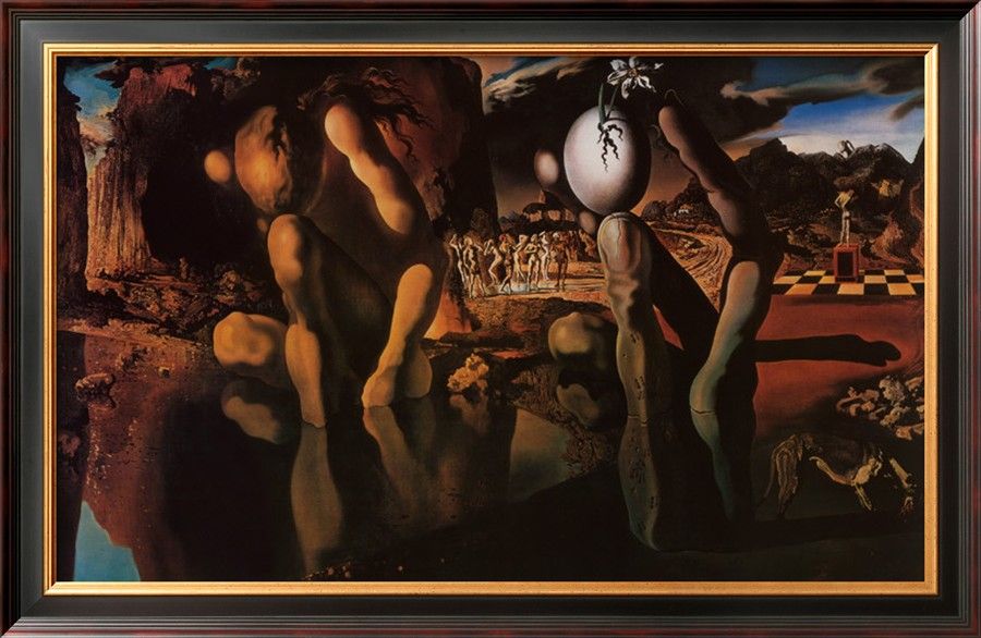 2021 The Metamorphosis Of Narcissus,Oil Painting Reproduction Of Salvador Dali  Painting,High Quality,,Abstract Art On Canvas,Hand Painted From Kixhome,  $67.84 | DHgate.Com