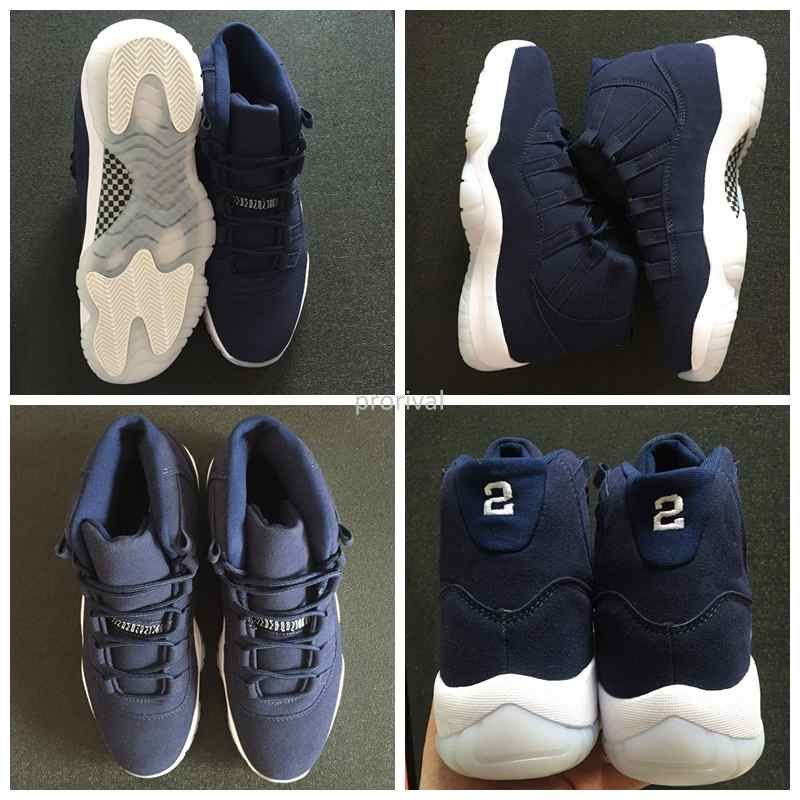 suede blue 11s