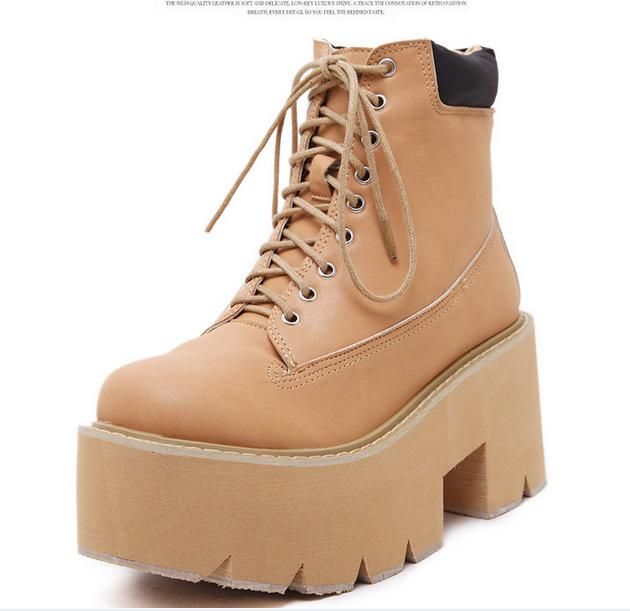 womens chunky boots uk