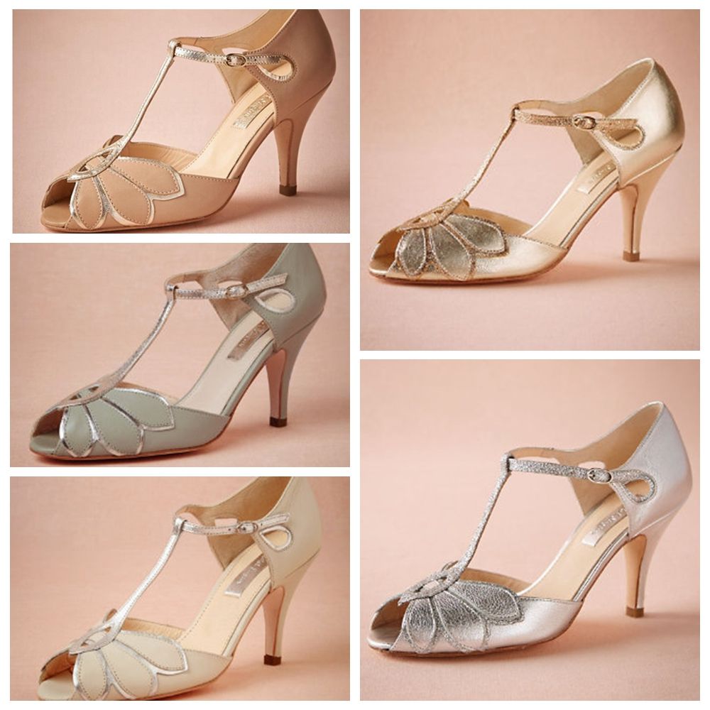 vintage bridesmaid shoes