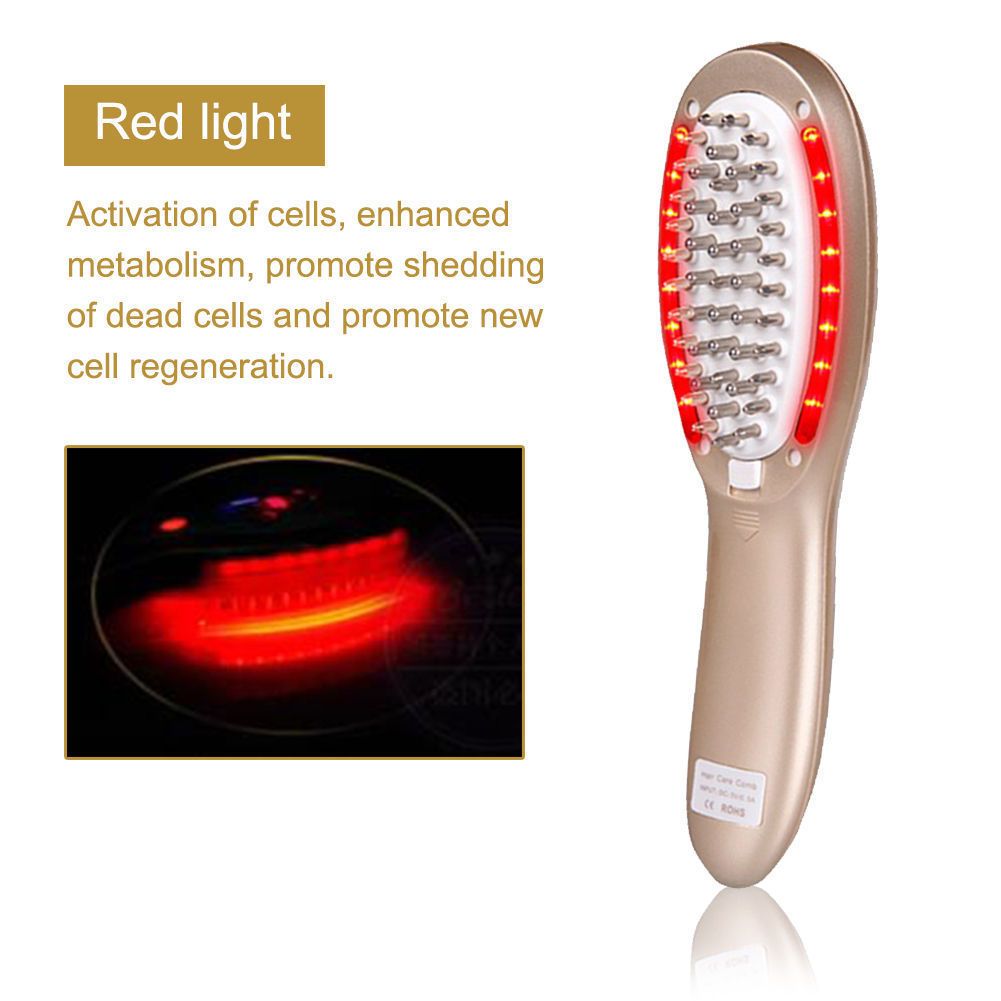 2019 Newest Laser Hair Regrowth Comb Growth Brush Hair Loss