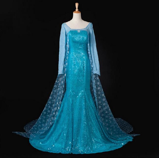 elsa ball gown