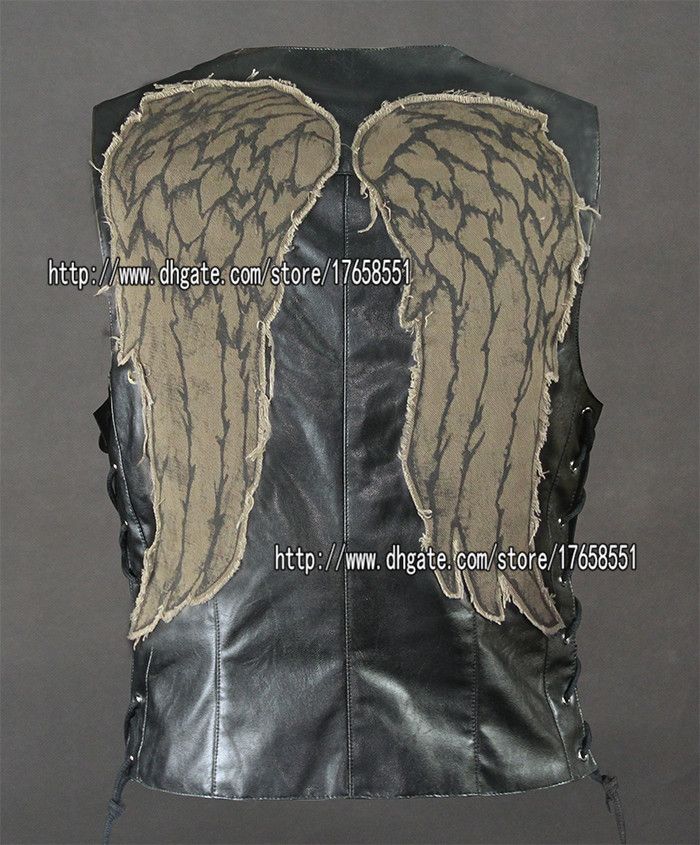 jaqueta de couro daryl dixon