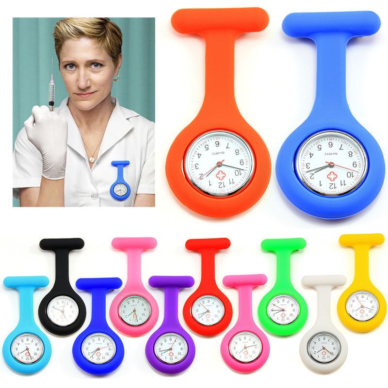 Silicone Nurse Pocket Watch Candy Colors Soft Band Brooch Nurse Watch Mix Color Dhl Pocket Watch Cheap Cheap Pocket Watches For Sale From Aplustrade 1 27 Dhgate Com