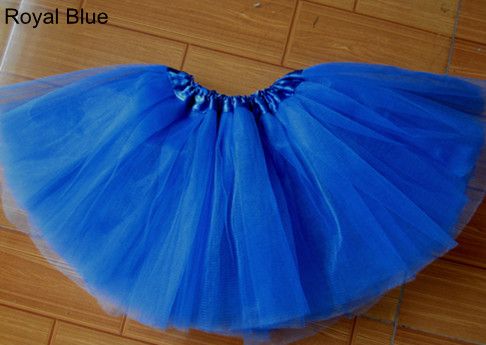 saia tutu azul royal