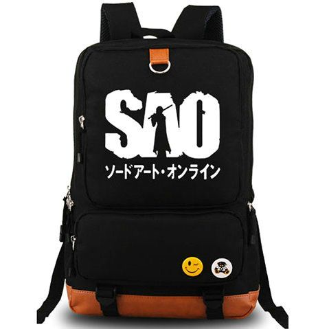 Mochila SAO Espada, en línea, mochila de anime, mochila dibujos mochilas, mochilas, mochila