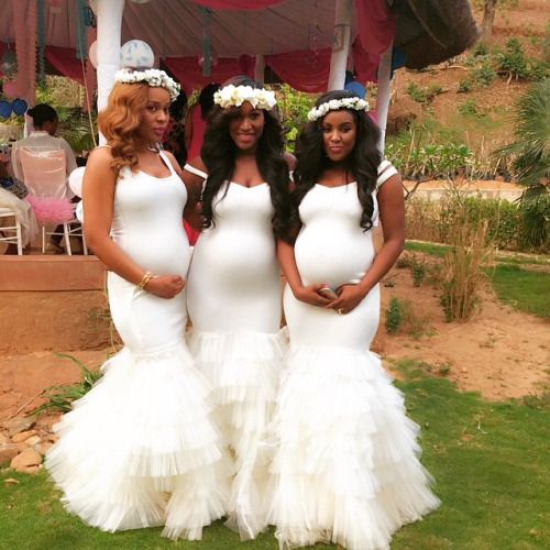 sexy maternity wedding dress