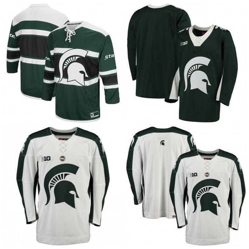 michigan state youth hockey jersey