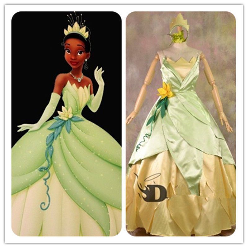 roupa princesa tiana