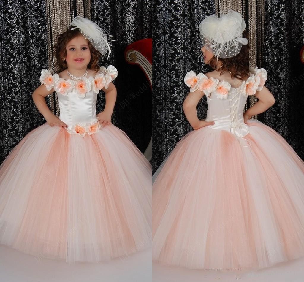 cinderella flower girl dress