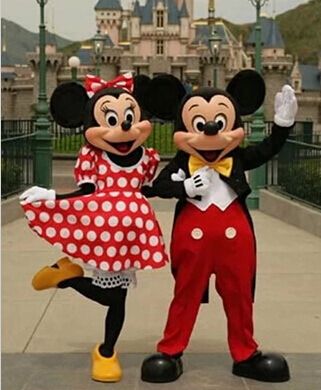 muñecos de minnie y mickey