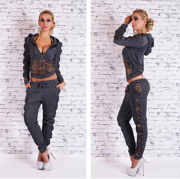 woman in tracksuit