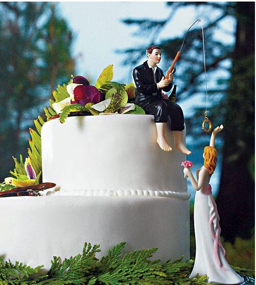 Wedding Decoration Cake Toppers Resign Figurine The Groom Bridal