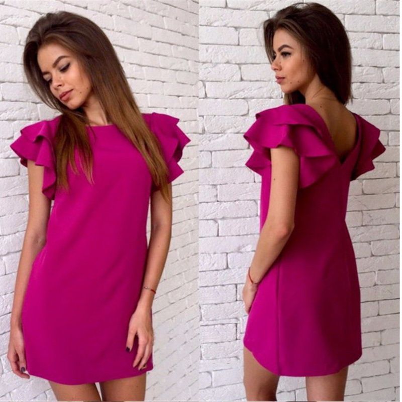 Compra Venta Al Por Mayor Moda Para Mujer Manga De Pétalos Vestidos Para  Mujer Ropa De Talla Holgada Fit Bodycon Vestidos Casuales Club De Damas  Vestidos GZQZ4 F Barato | Entrega Rápida