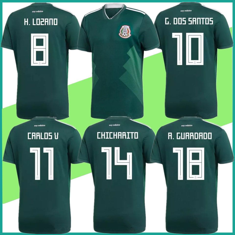 mexico world cup jersey 2018