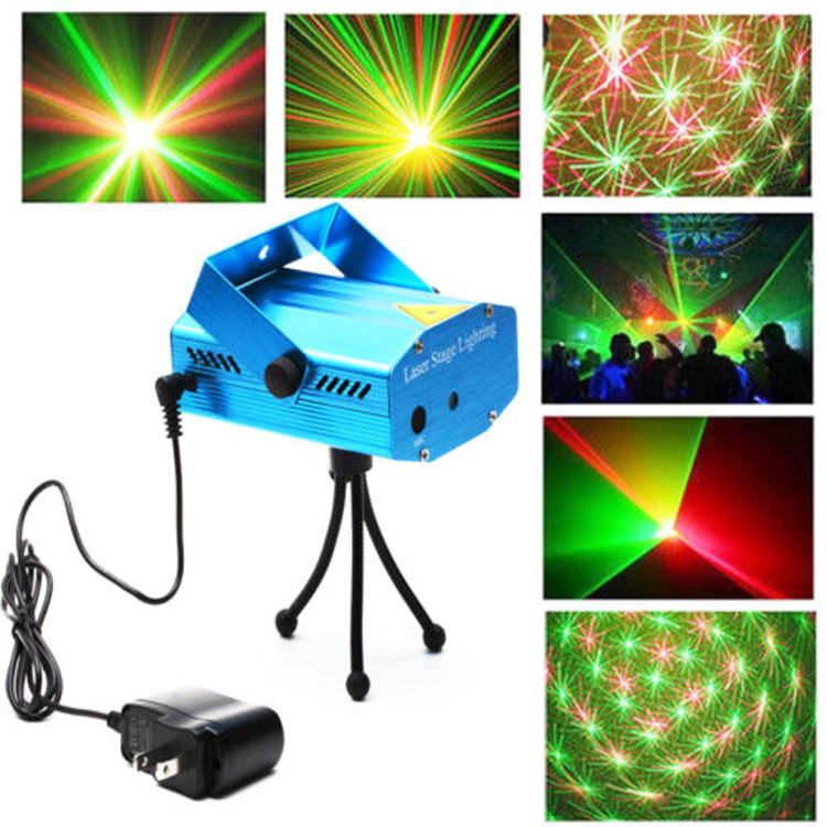 Mini Laser Stage Lighting Mini Green&Red Laser DJ Party Stage Lighting