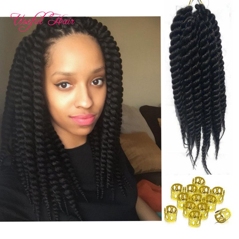 2019 Free Shiping 2x Havana Mambo Twist Crochet Hair Extensions